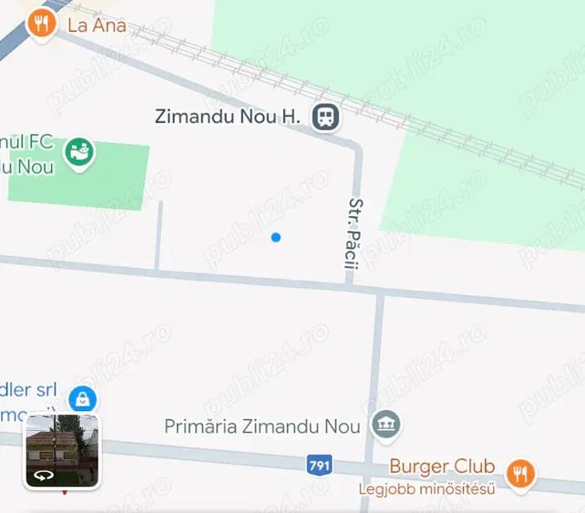 Casă cu 2 camere cu Teren 1339 Mp în Zimandu Nou