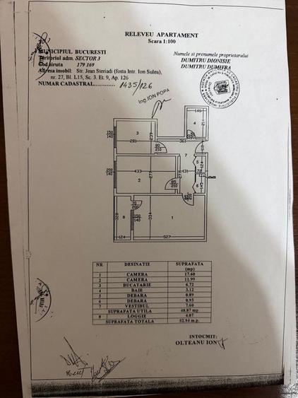 Apartament cu 2 camere decomandat în Colentina