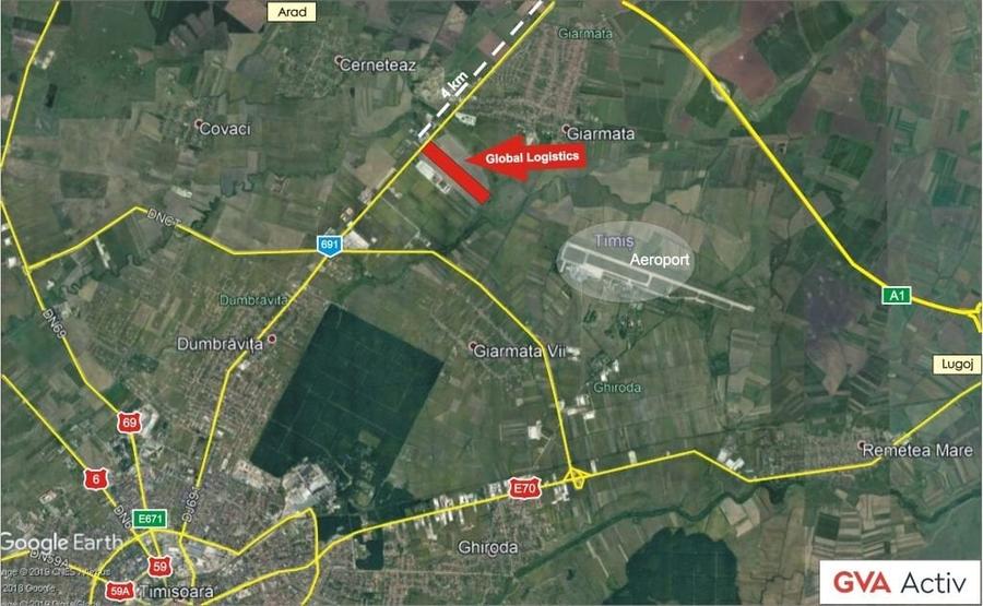 Spațiu industrial, de 8,000 mp, în Exterior Nord