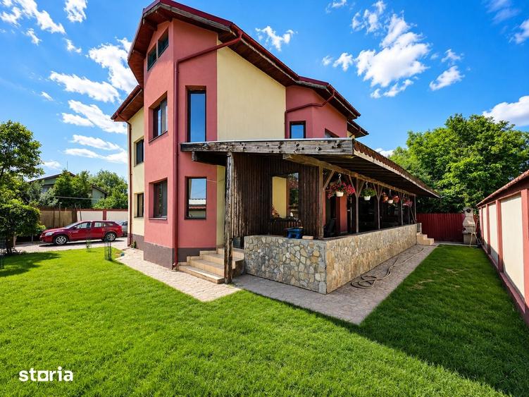 Casă cu 6 camere cu Teren 500 Mp în Crevedia