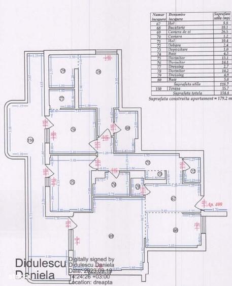 Apartament cu 4 camere în Pipera