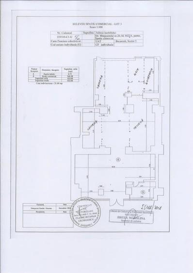 Spațiu comercial, de 154 mp, în Rahova