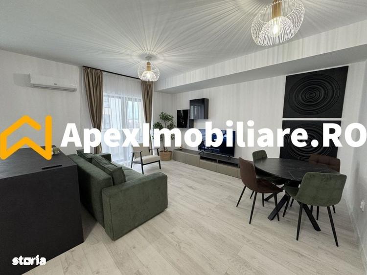 Apartament cu 2 camere, mobilat în Malu Roșu