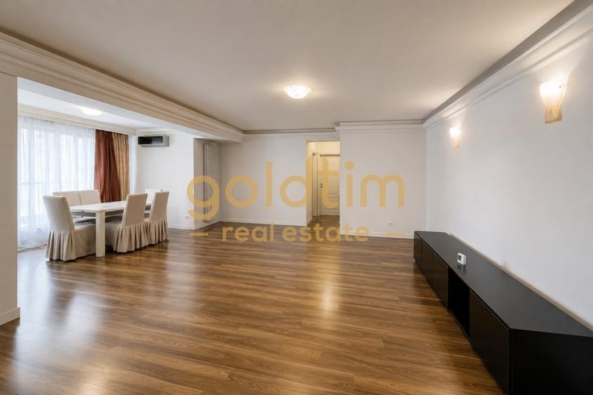 Apartament cu 3 camere semidecomandat, mobilat în Băneasa