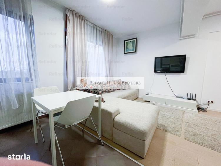 Apartament cu 2 camere semidecomandat, mobilat în Străulești