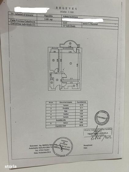 Ghica Tei, 39mp, 8/10, 1987, A/C, RENOVATA, luminoasa, spatioasa - 6