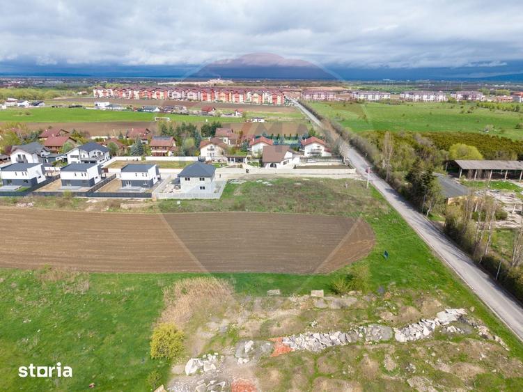 Oportunitate- Teren intravilan Sanpetru -529mp langa asfalt, utilita?i - 8