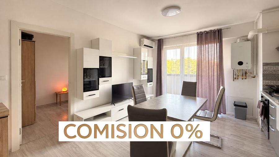 Apartament cu 2 camere semidecomandat în Torontalului