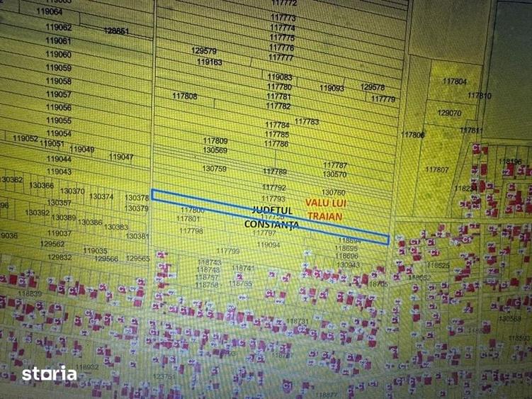Teren de 5000 mp, în Valu lui Traian