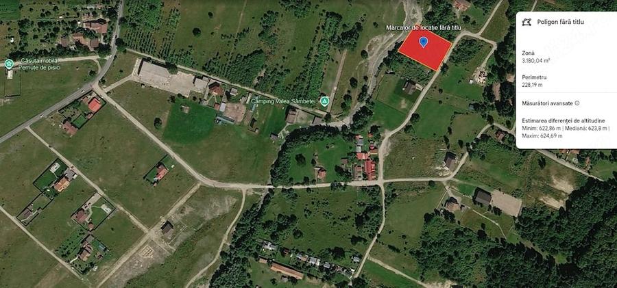 Teren de 30 mp, în Sâmbăta de Sus