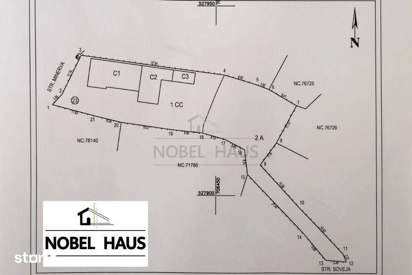Teren 1070 mp si casa demolabila, in Barlad, zona Gara, str. Minerva - 7