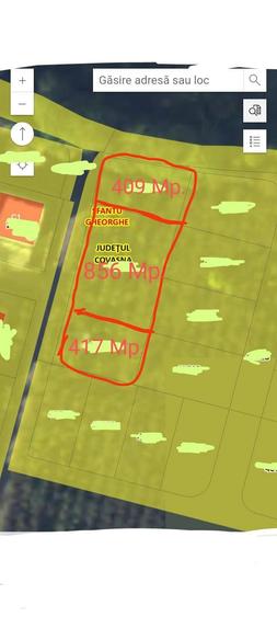Teren Construcții intravilan de 1682 mp, în Periferie