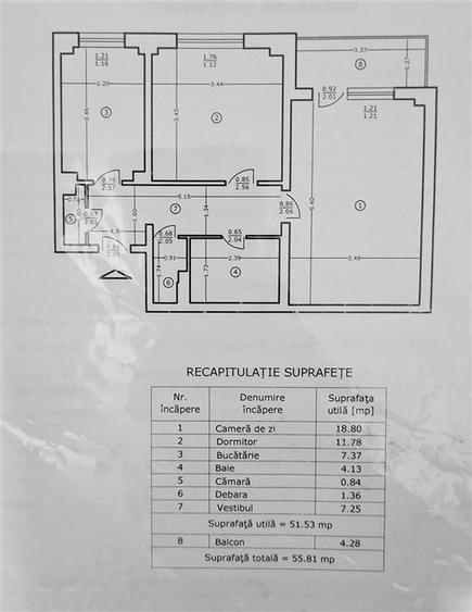 Apartament cu 2 camere decomandat, mobilat în Colentina