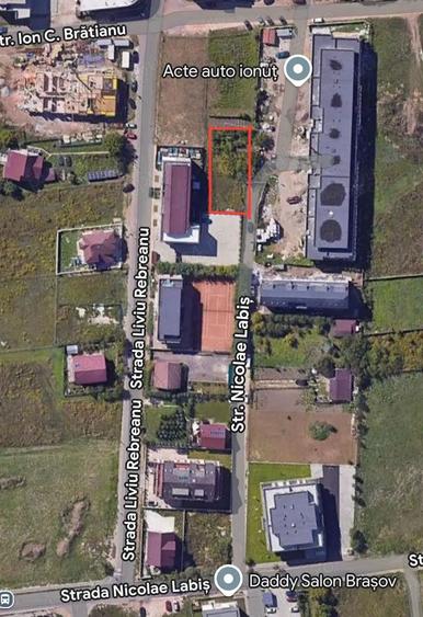 Teren de 522 mp, în Tractorul