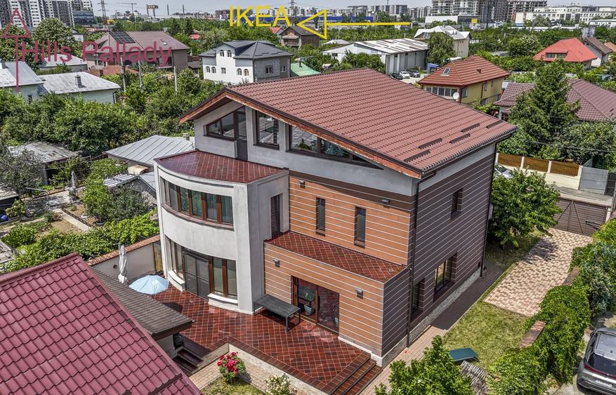Casă individuală cu 6 camere cu Canalizare în Theodor Pallady