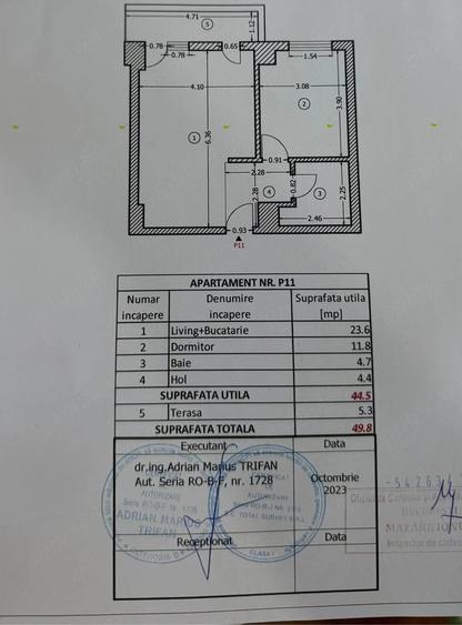 Apartament cu 2 camere decomandat în Trafic Greu
