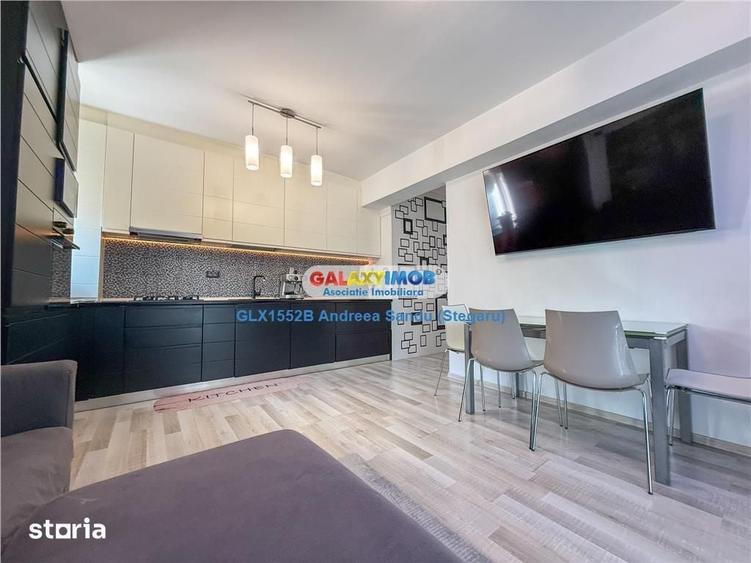 Apartament cu 3 camere semidecomandat în Chiajna