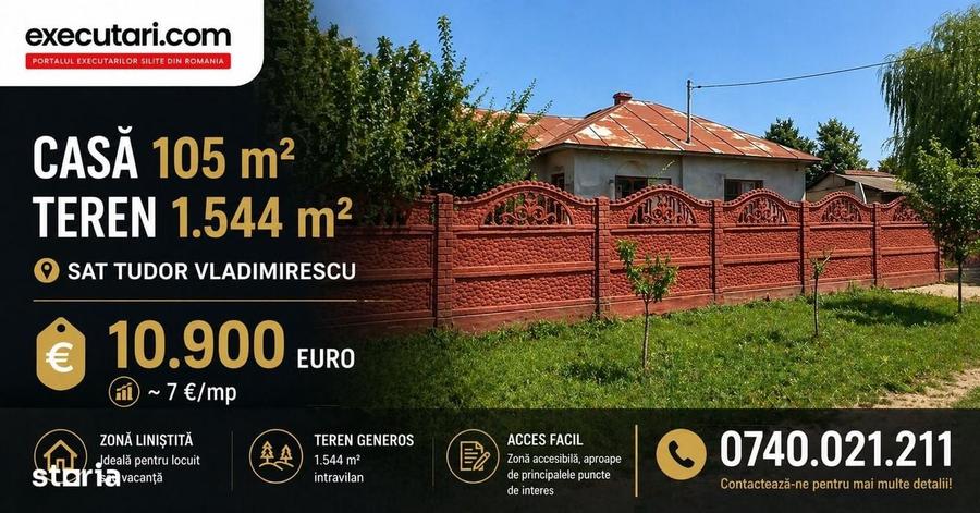 Casă cu 2 camere în Central