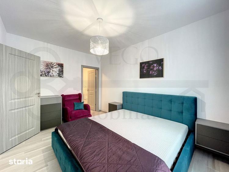 Apartament cu 3 camere, mobilat în Între Lacuri