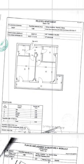Apartament cu 2 camere decomandat în Central