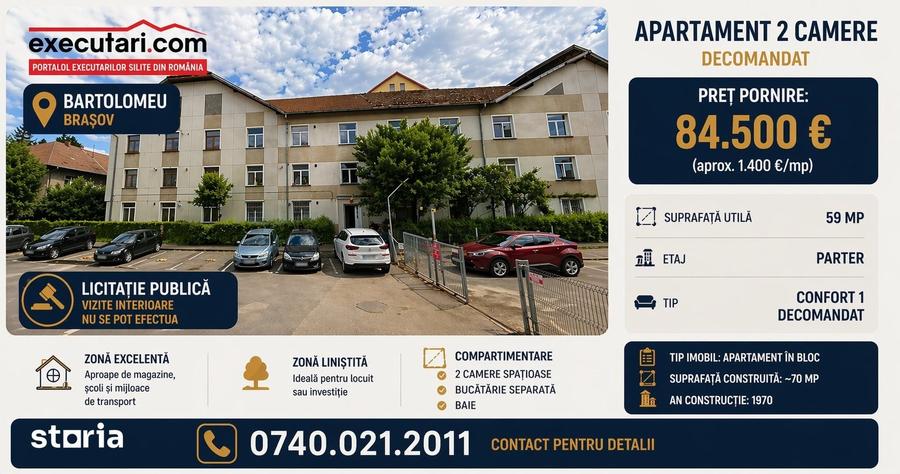 Bartolomeu - Apartament - 2 camere - 59mp - Parter, Brasov - 3