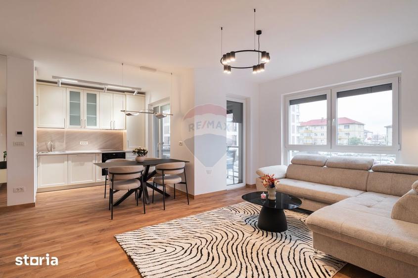 Apartament cu 3 camere, mobilat în Funcționarilor