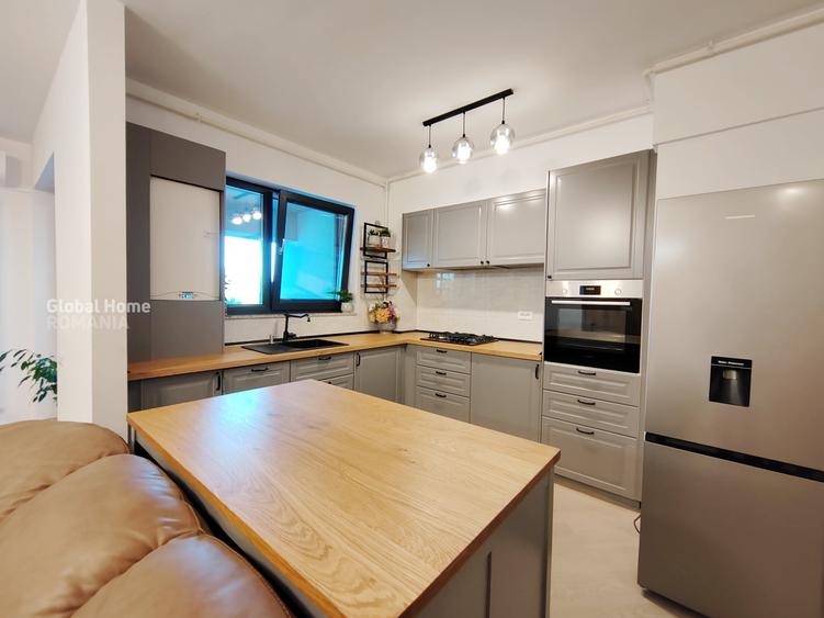 Apartament cu 3 camere decomandat, mobilat în Tineretului