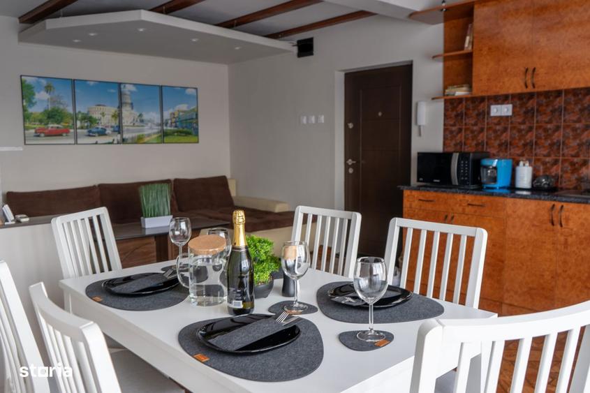 Apartament cu 4 camere, mobilat în Girocului