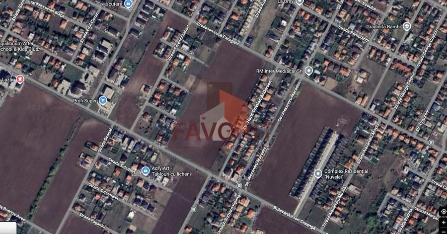 Teren Construcții intravilan de 918 mp, în Dumbrăvița