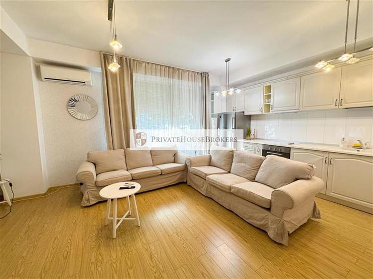 Apartament cu 2 camere semidecomandat, mobilat în Aviației