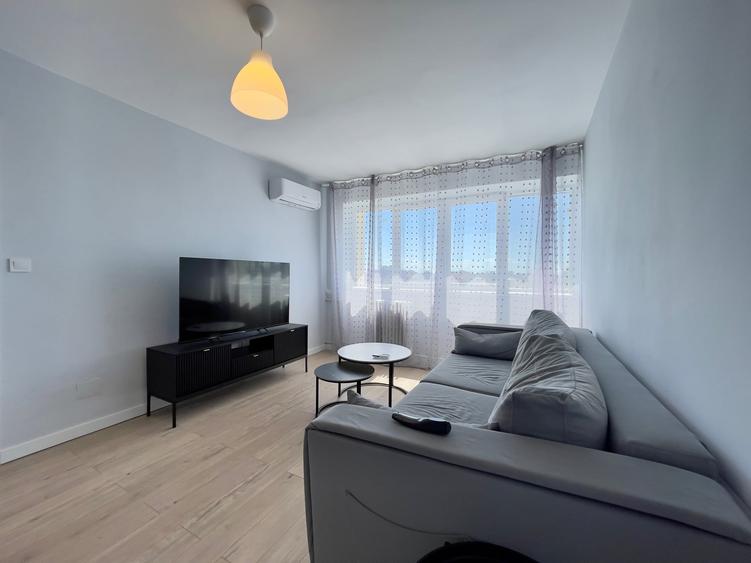 Apartament cu 2 camere semidecomandat, mobilat în Iancului
