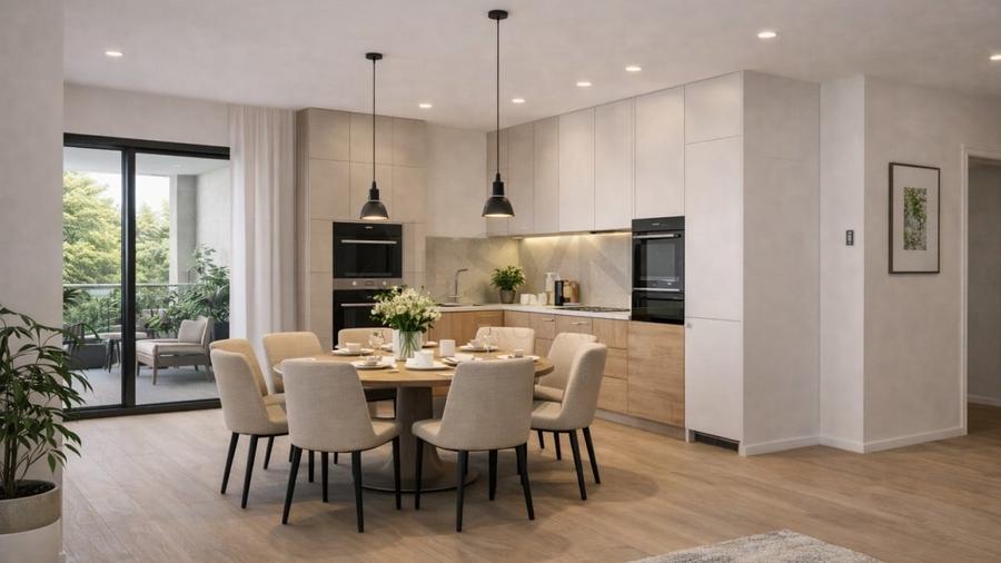 Apartament cu 3 camere semidecomandat în Pipera