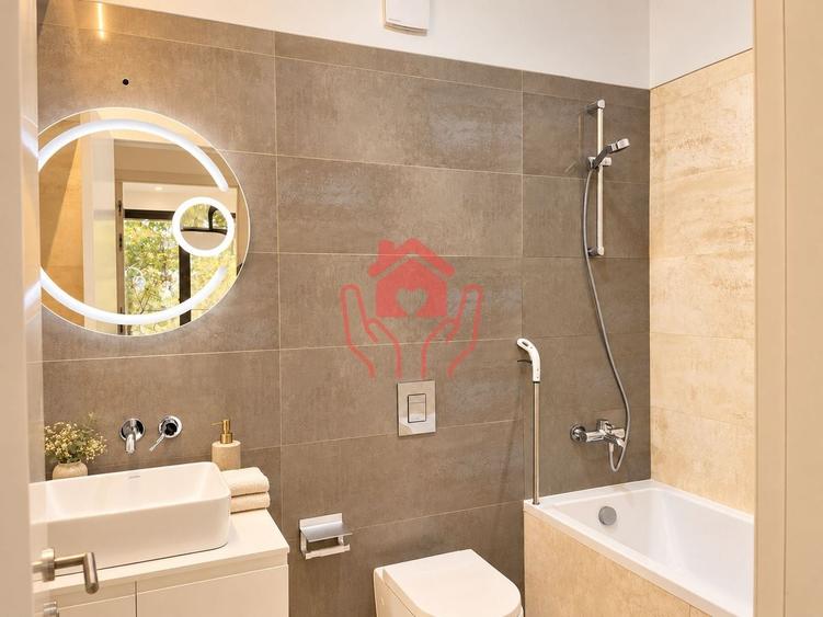 Apartament cu 3 camere semidecomandat, mobilat în Herăstrău