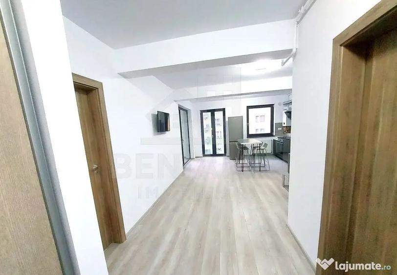 Apartament cu 2 camere semidecomandat în Central