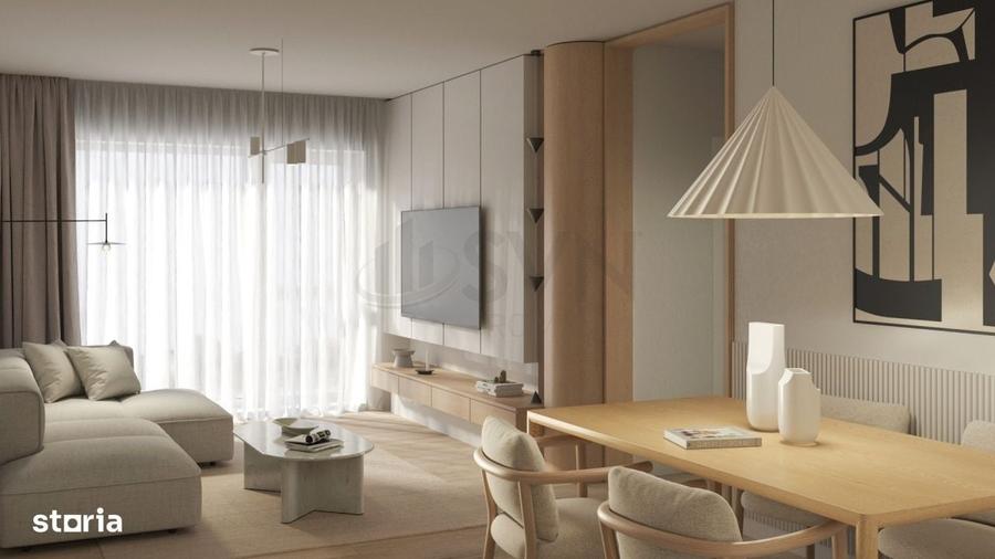 Apartament cu 3 camere în Băneasa