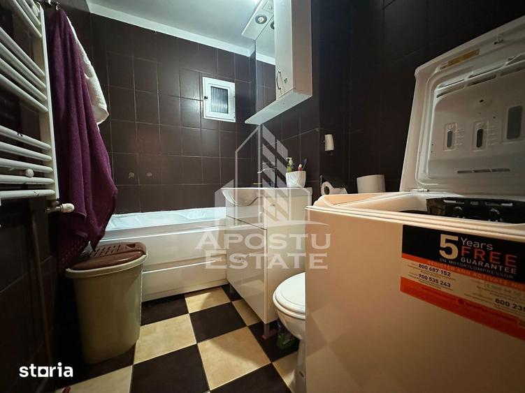 Apartament cu 2 camere semidecomandat, mobilat în Iosefin