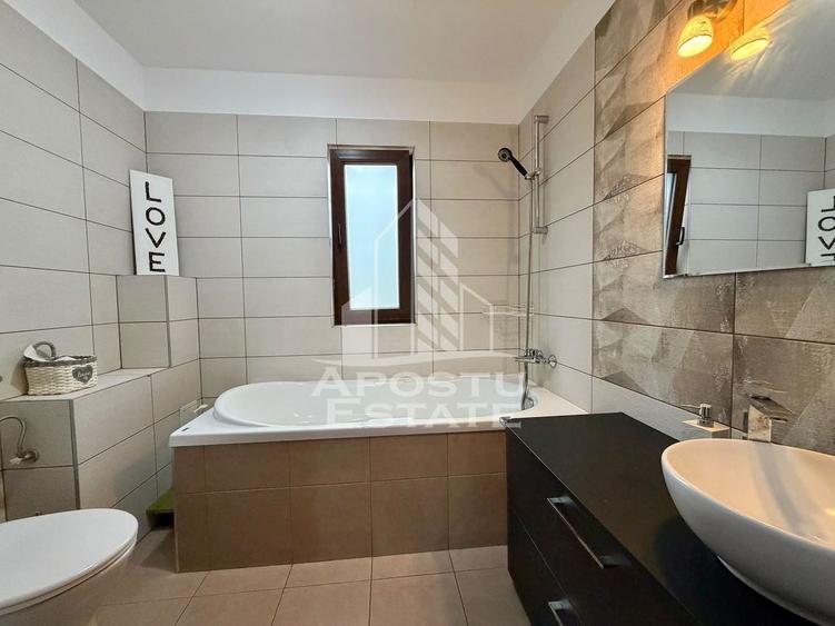 Apartament cu 2 camere semidecomandat, mobilat în Giroc