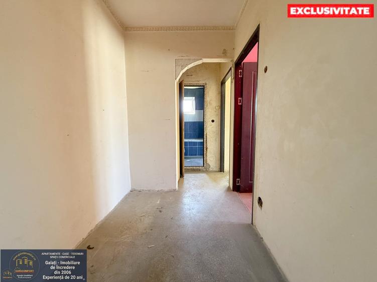 Apartament cu 3 camere decomandat în Micro 17