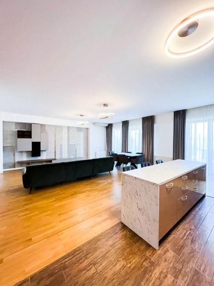 Apartament cu 4 camere decomandat, mobilat în Herăstrău