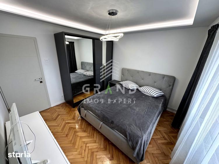 Apartament cu 3 camere decomandat, mobilat în Mărăști