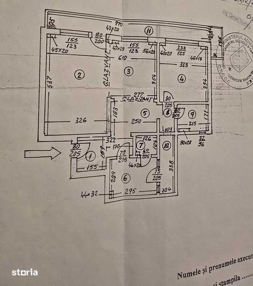 Apartament cu 3 camere în Drumul Taberei