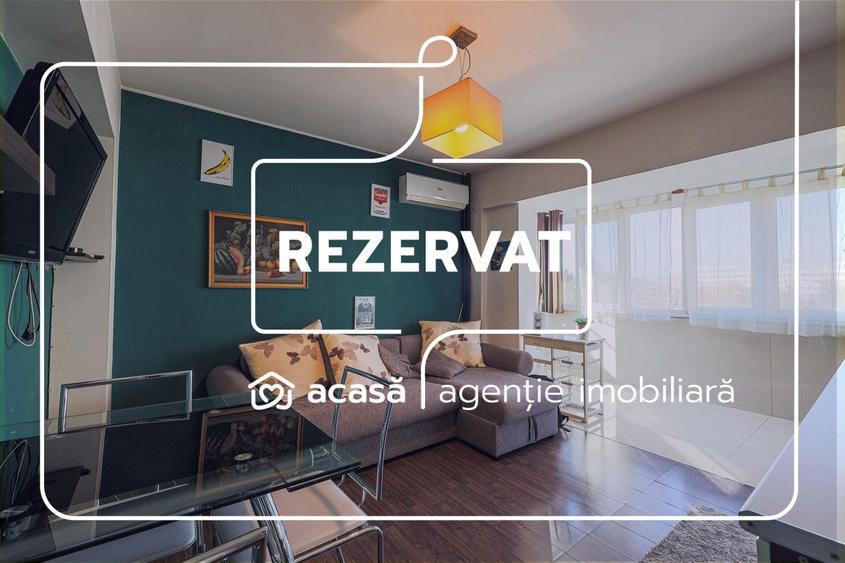 Apartament cu 2 camere decomandat, mobilat în P-ța Spitalului