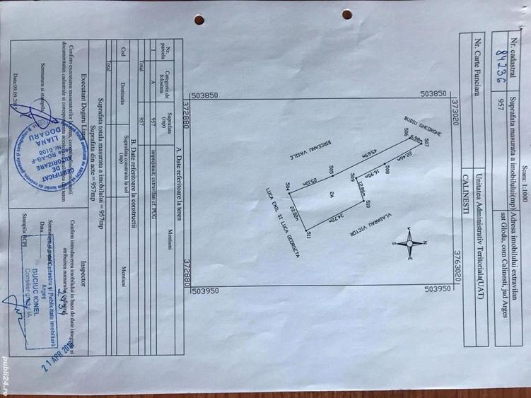 Casă cu 3 camere cu Teren 3000 Mp în Gorganu