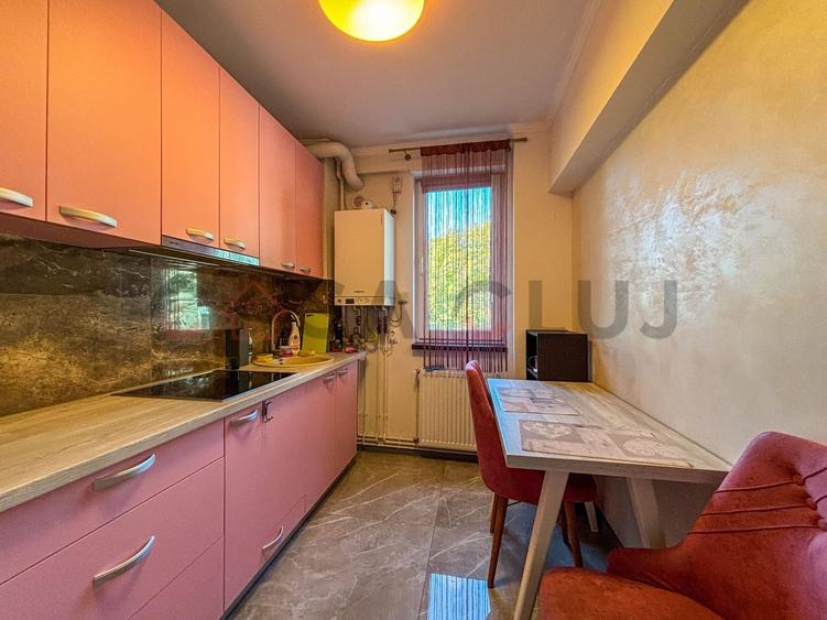Apartament cu 2 camere semidecomandat, mobilat în Gheorgheni