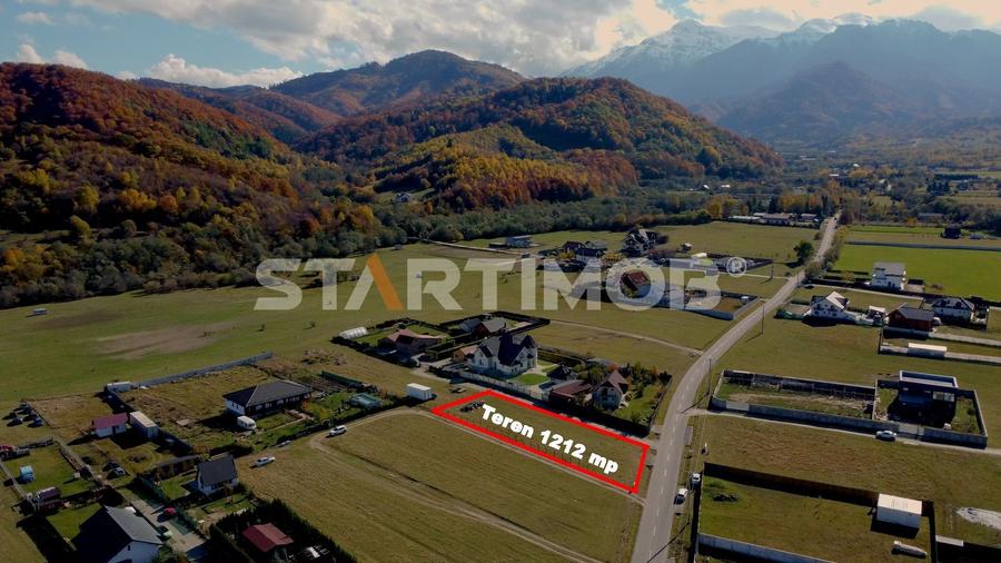 Teren Construcții intravilan de 1212 mp, în Glăjărie