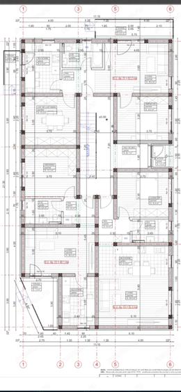 Apartament cu 3 camere semidecomandat în Central