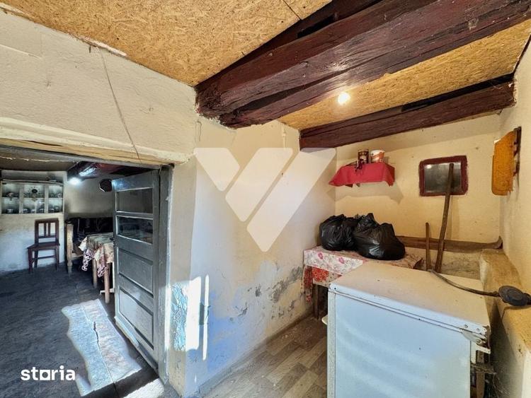 Casă cu 2 camere cu Teren 395 Mp în Șeica Mare