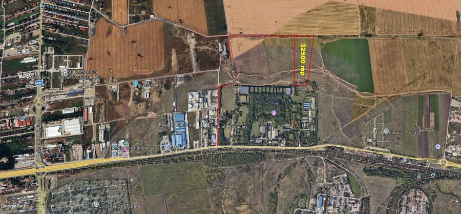 Teren Construcții intravilan de 32500 mp, în Domnești