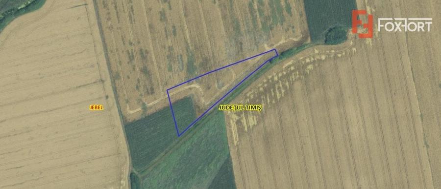 Teren agricol extravilan de 26900 mp, în Jebel