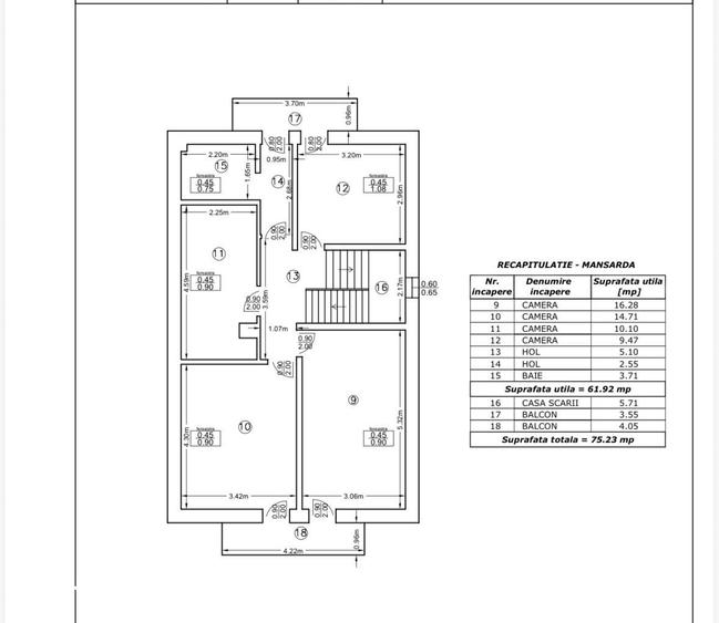 Casă cu 5 camere cu Teren 700 Mp în Titan